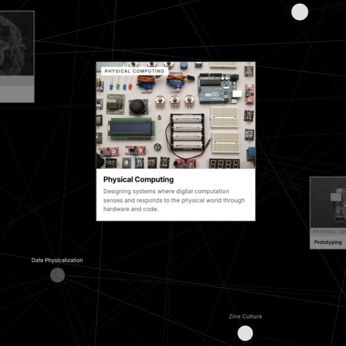 Physical Computing, Creative Technology und Informationsdesign